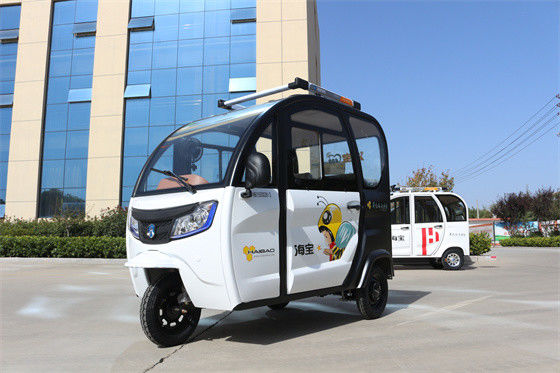 Closed Electric Passenger Tricycle Road Legal Enclosed Tricycle For Adults