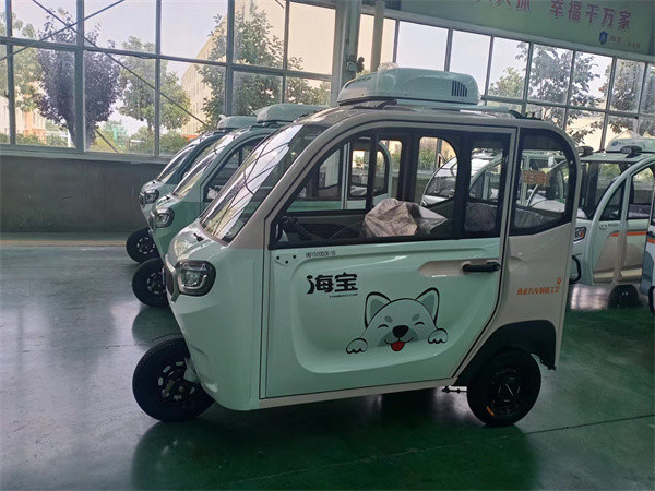 1000W Electric Passenger Tricycle Road Legal Enclosed Tricycle For Adults